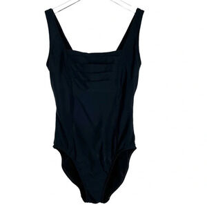 SHAPE FX Swim Black One Piece Swimsuit Size 8